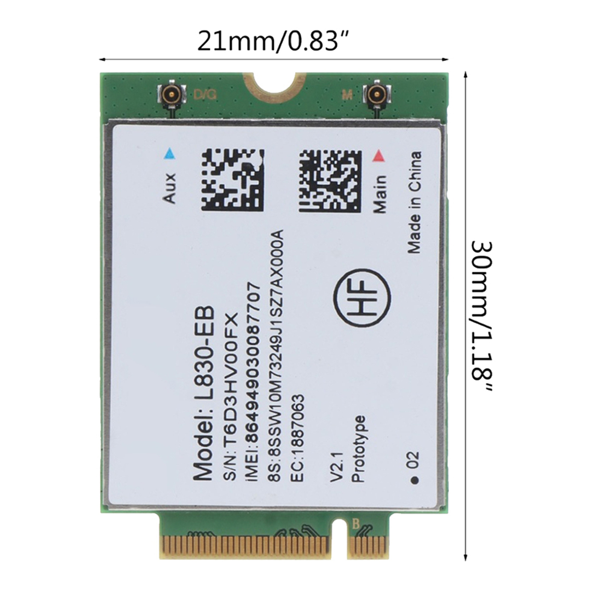 L830-EB 4g Modul für lenovo x280 x380 s1 p52s t580 t480 l580 Multifunktions eingebautes 4g Einzel modul