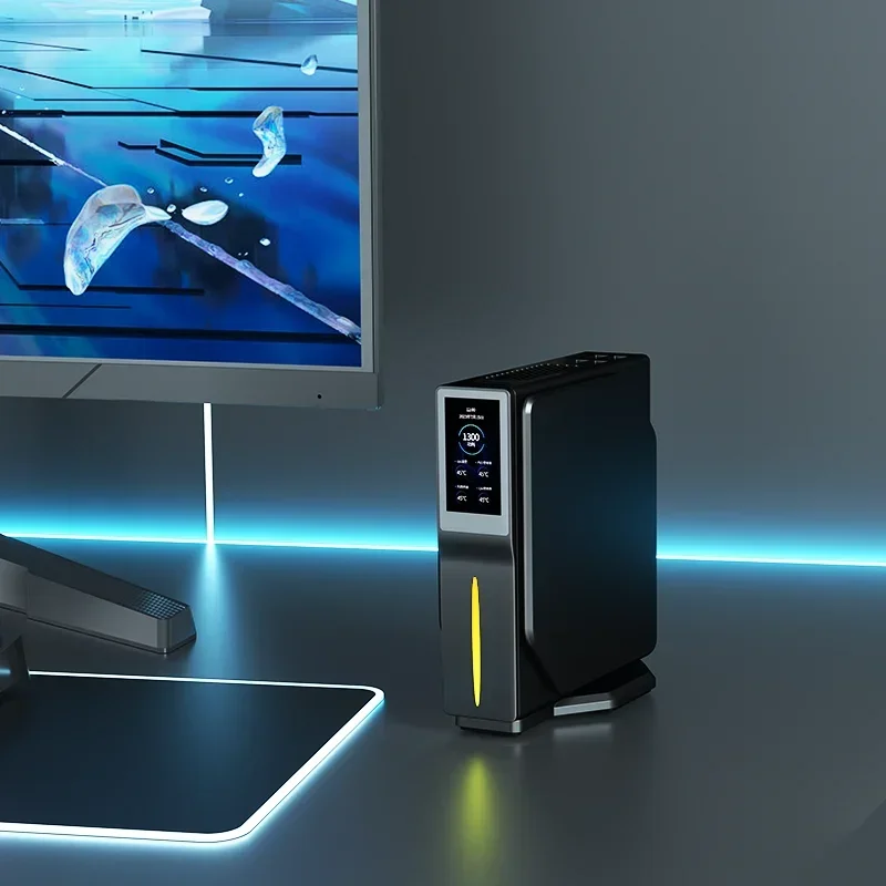 S1 Intel Twin Lake N150 Mini PC Windows 11 Pro NUC DDR4 M.2 SSD Dual Gigabit LAN Computadora de escritorio de oficina pequeña