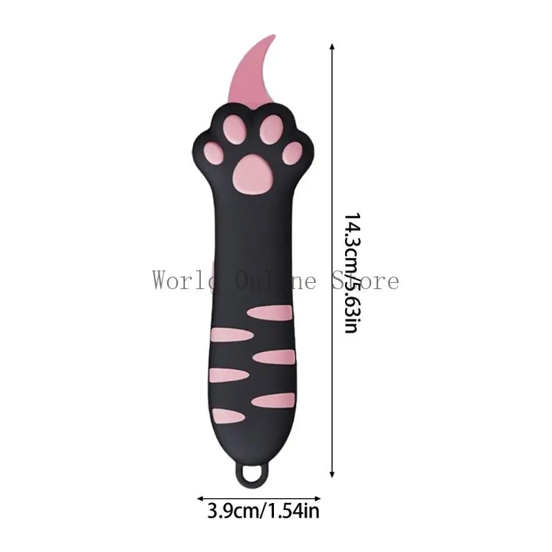 Cats Paws Box Opener Letter Opener Box Cutter Envelope Opener for Home School 87HC
