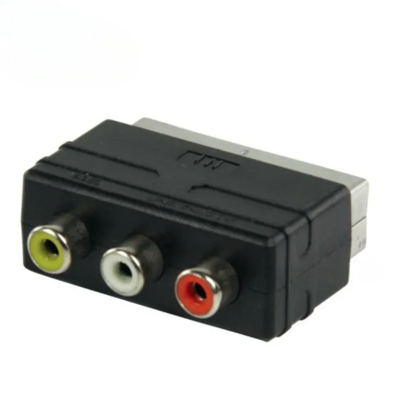 RGB Scart zu Composite 3RCA S-Video AV TV Audio Adapter oder Video DVD Recorder TV Fernsehen Projektor