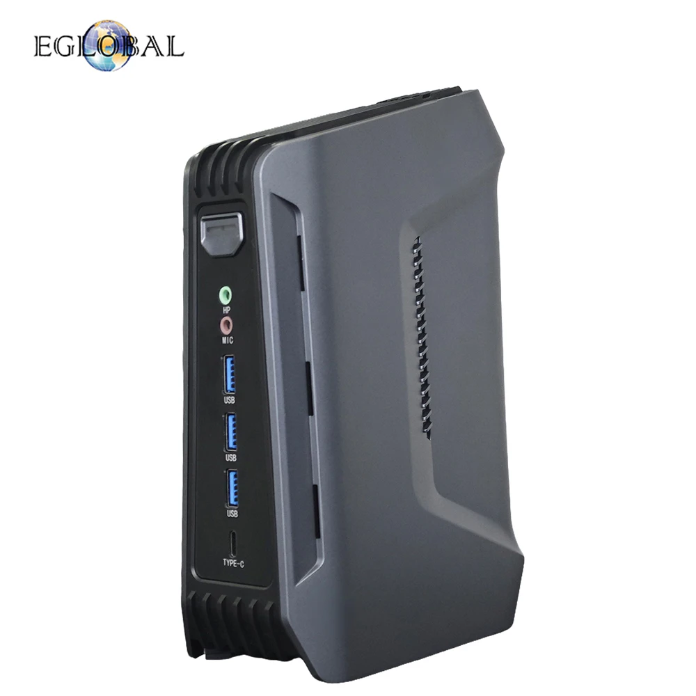 ใหม่ล่าสุด Mini PC Intel Core Ultr5 125H Ultra7 155H/165H 16GB DDR5 512GB SSD WiFi6 Windows 11 Thunderbolt 4 Type-C 4USB RJ45 Lan