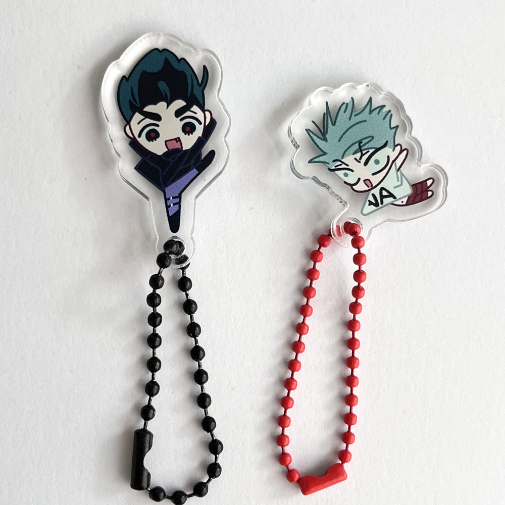 エイリアンステージイヴァン & ティルアクリルキーホルダーコスプレアニメキーチェーンバッグペンダントキーリングジュエリー Accessoies 小道具