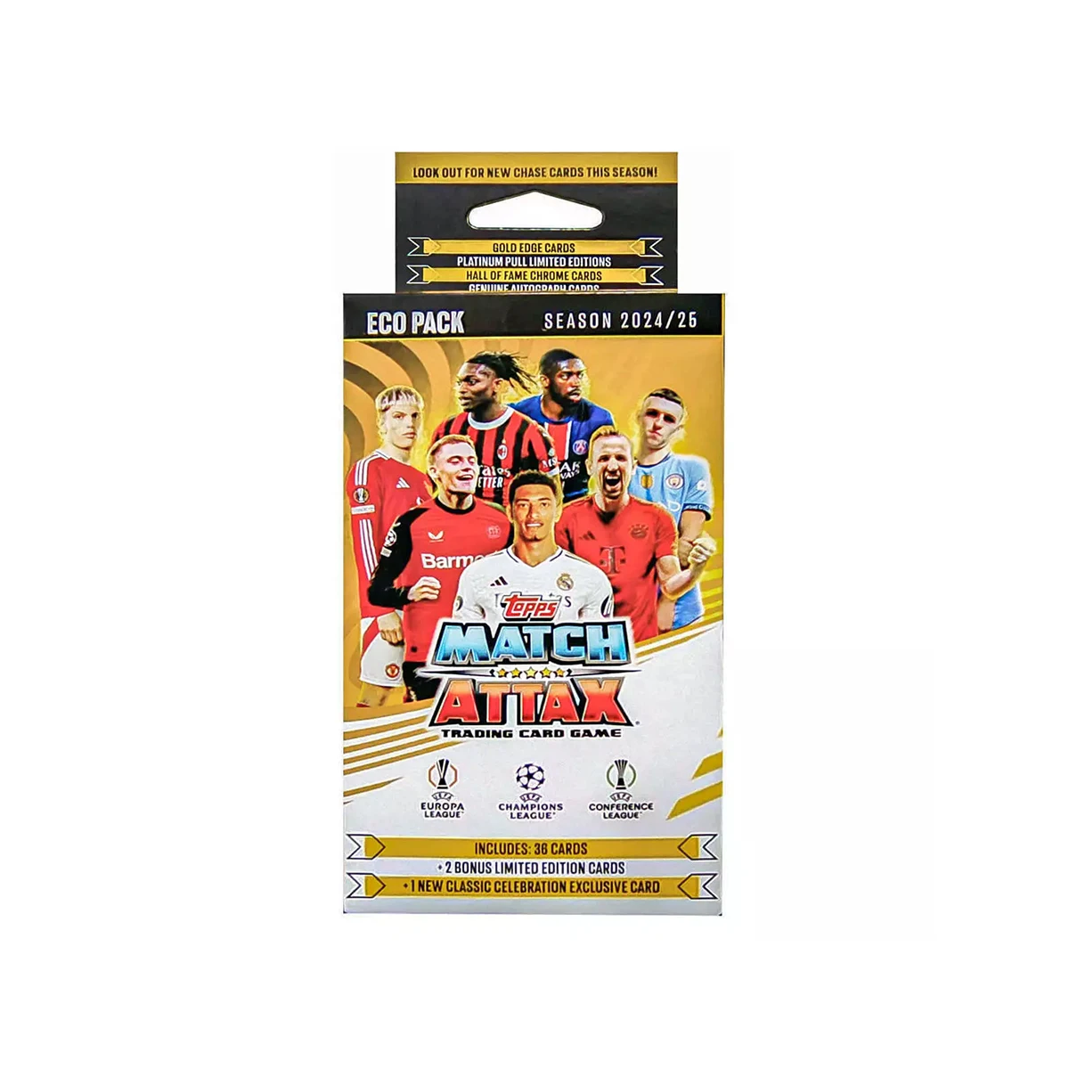 Panini 2024-25 ฟุตบอลการ์ดดาว TOPPS MATCH ATTAX ยุโรปแชมป์ฟุตบอล Star Collection กล่องการ์ดแฟนของขวัญวันเกิด