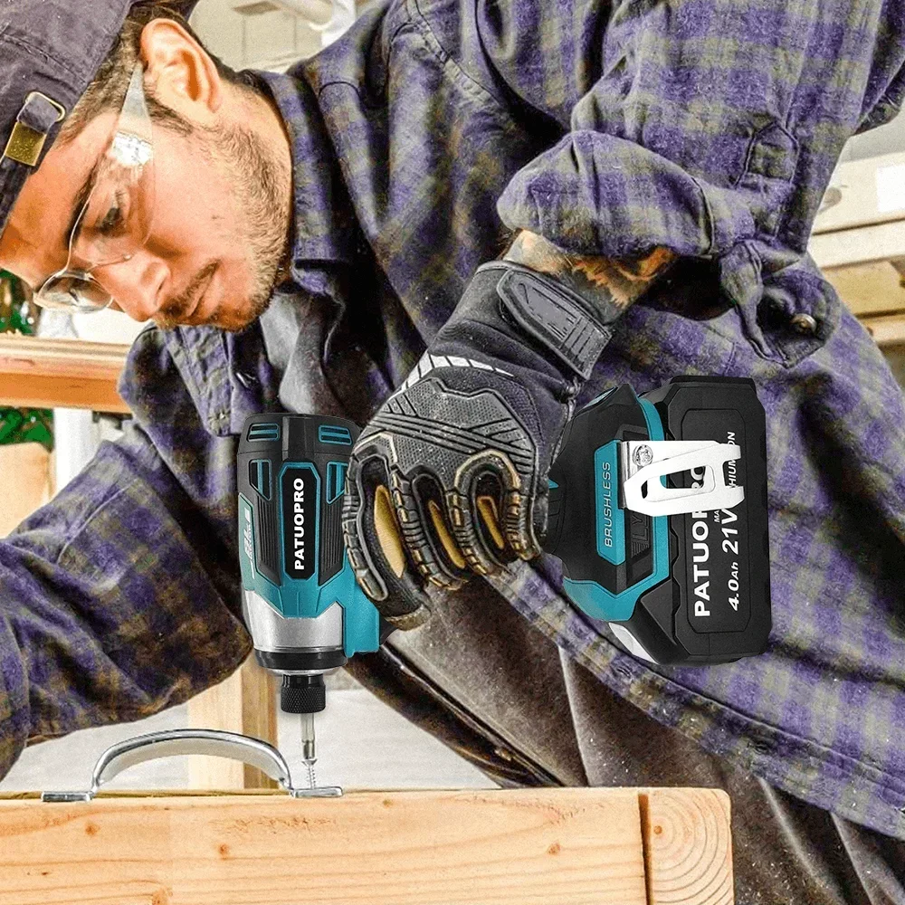 5-Speed Brushless ไขควงไฟฟ้า 1/4 "ไขควงกระแทกไร้สายสว่านไฟฟ้าสําหรับ Makita 18V แบตเตอรี่ (ไม่มีแบตเตอรี่)