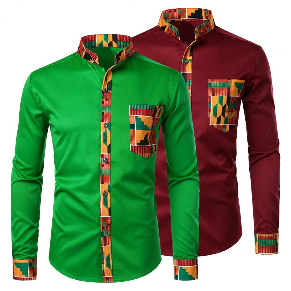 2023 herbst/winter Neue Casual männer Kariertes Hemd Splice männer Langarm-shirt