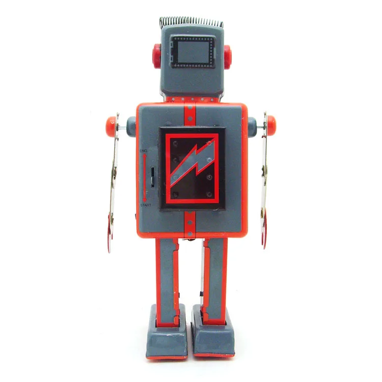 MS384 大型アンテナ鉄ロボット大人のグッズ写真撮影の小道具クリエイティブギフト鉄工芸品