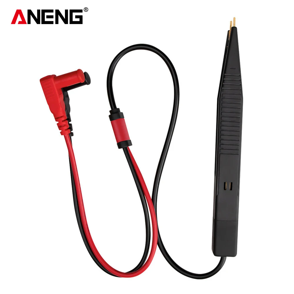 ANENG-Clip de condensador, Detector de línea, cables de prueba de capacitancia, Clip LCR, accesorios universales para multímetro de resistencia de condensador de prueba