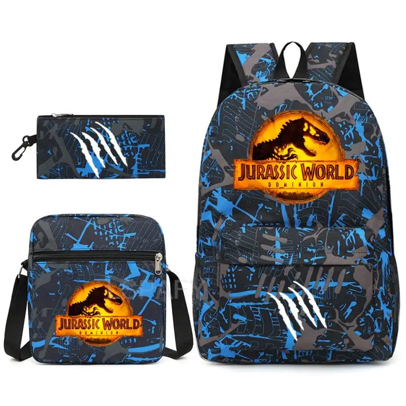 Nuevo Jurassic World Park, mochilas escolares para niños y niñas, mochila para mujeres, mochila de lona para hombres, mochila para ordenador portátil, mochila