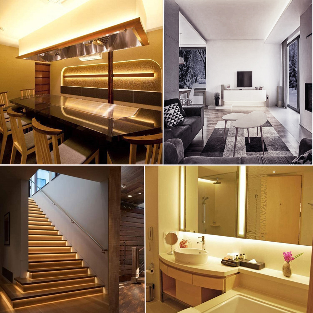 IP68 방수 COB LED 네온 스트립 빛 12V 24V 5m 10m 15m 20m 0.5m 320/LED 유연한 테이프 실리콘 튜브 라이너 조명 RA90