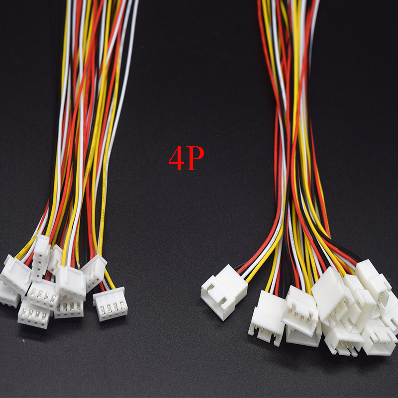 10 пар Micro JST XH 2,54 2P 3P 4P 5P 6PIN штекер-мама с шагом 2,54 мм с проводом Кабель для зарядки аккумулятора