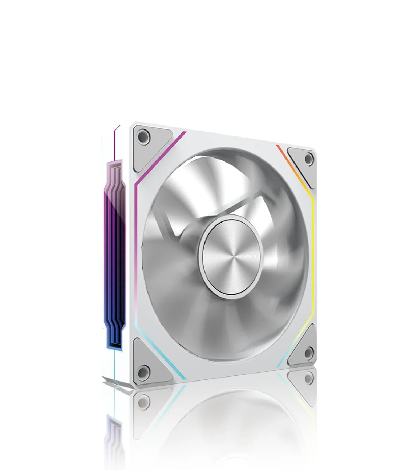 UPSIREN UF-2 PRISM 5 PRO Computergehäuselüfter 12 cm ARGB 4-poliger PWM-Leiser Lüfter 12 V großes Luftvolumen 45,2 CFM/800–1600 U/min