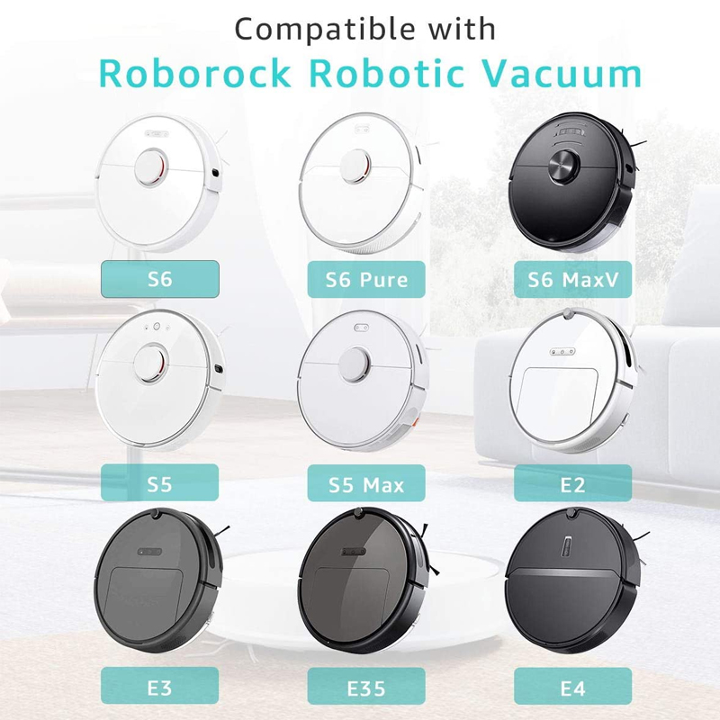ใหม่Mopผ้าRags Padsอุปกรณ์เสริมสําหรับXiaoMi Roborock S5 Max S6 Pure S6 MaxV S5 S51 Xiaowa E25 E35 เครื่องดูดฝุ่นอะไหล่