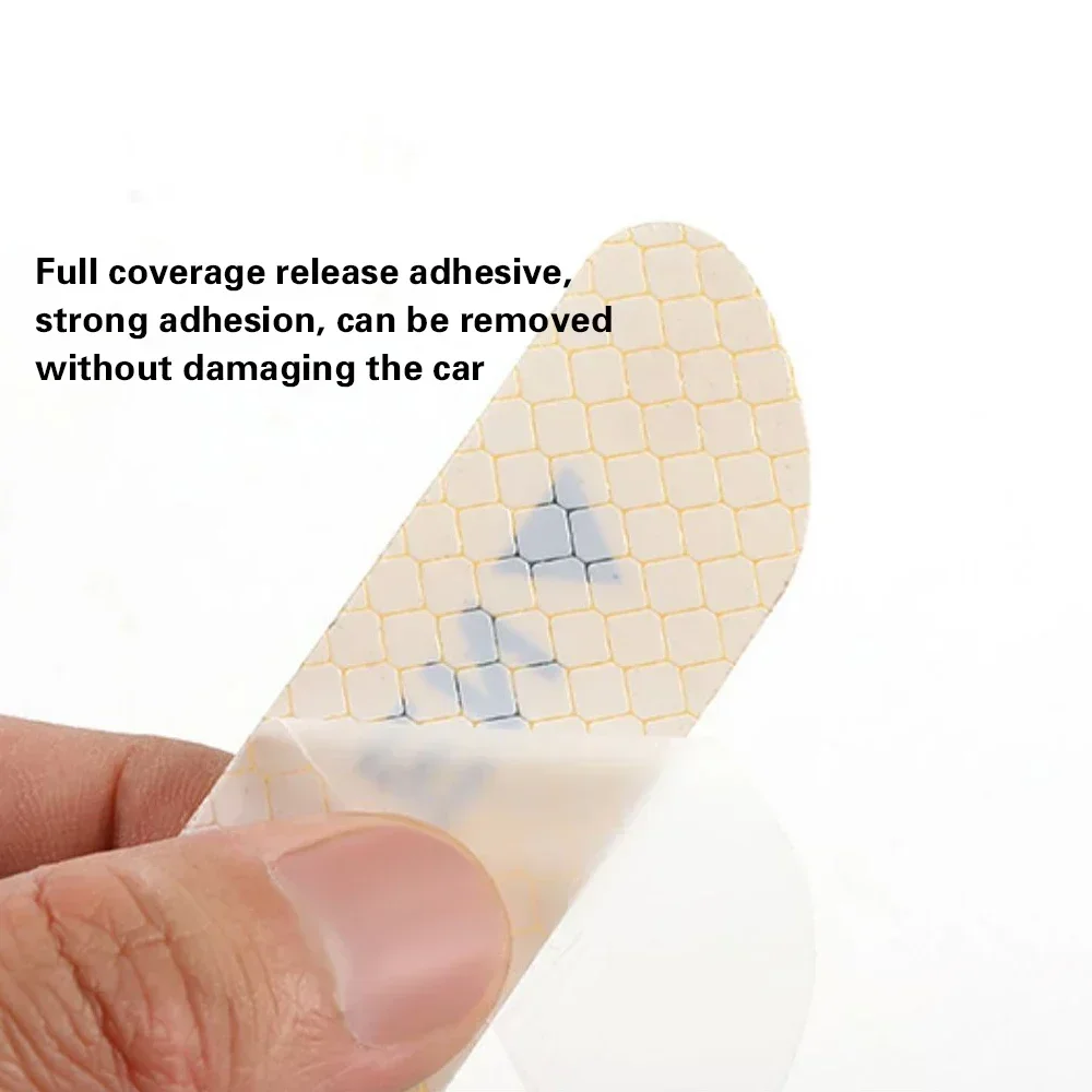 4 個反射車のドアステッカー安全開口部警告リフレクターテープデカールカーアクセサリー外装インテリアリフレクターステッカー