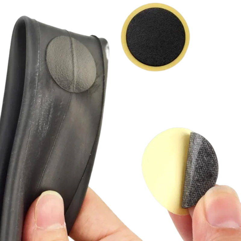 50/30/20/10PCS 접착제 없는 자전거 타이어 패치 - 타이어 보호를 위한 빠른 자가 접착 수리