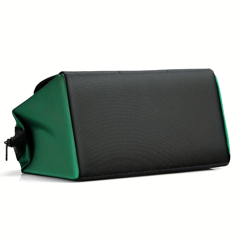 Sac à outils d'électricien portable multifonctionnel, sac de bain durable, toile épaissie, matériel de menuiserie, rangement de pêche