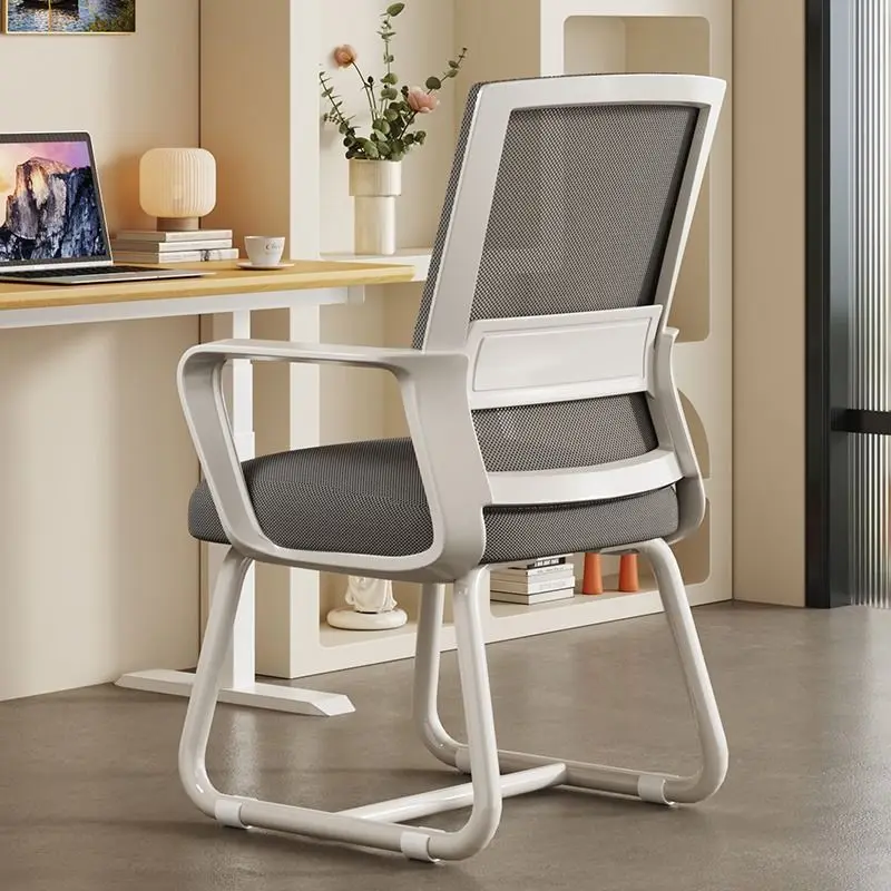 Silla de ordenador, silla de jugador, cómoda silla ergonómica, sedentaria, oficina, reuniones, dormitorio, sillas para estudiantes universitarios, taburete de escritorio para el hogar