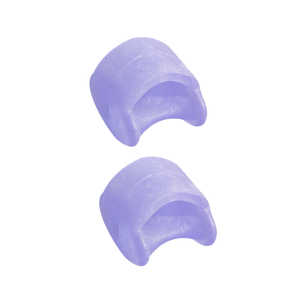 Pexmen 2 uds espaciadores de dedos de Gel Corrector de juanetes separadores de dedos meñique esparcidor Protector de dedos pequeños para superposición y dedos de martillo