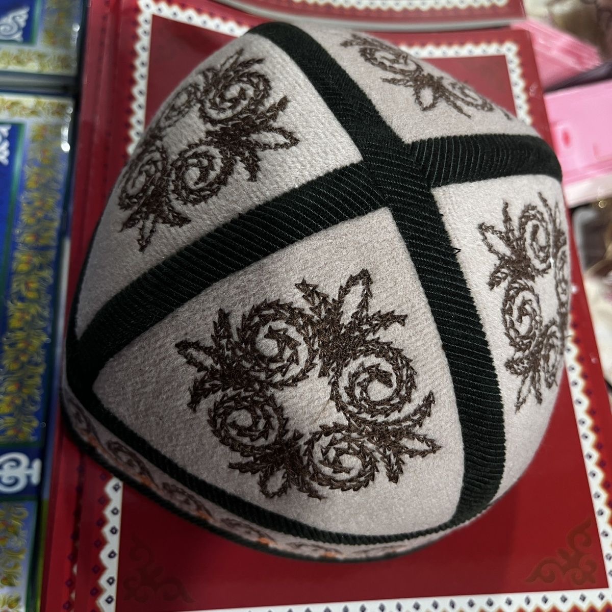 男性用の黒いユダヤ人の帽子,冬用のイスラム教徒の帽子,綿の衣類,イスラムのキッパ,イスラムの祈り,税商品,03386