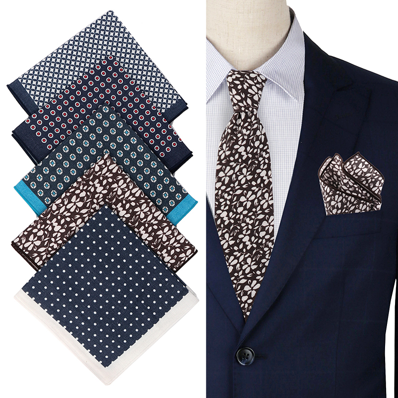 Tailor Smith Vintage Linen Hankie Soft Fabric Handkerchief Men Pocket Square Wedding Stylish Gift Party Dinner Accessory