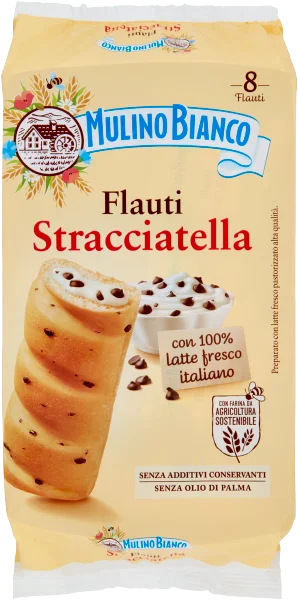 Flauti straccia tella Sahne torten 280g-mulino bianco