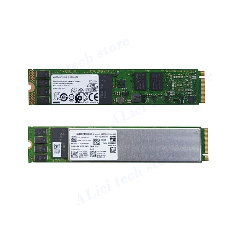FOR Intel P4511 960G brand-new boxed NVME 22110M.2 enterprise-level solid-state drive SSD