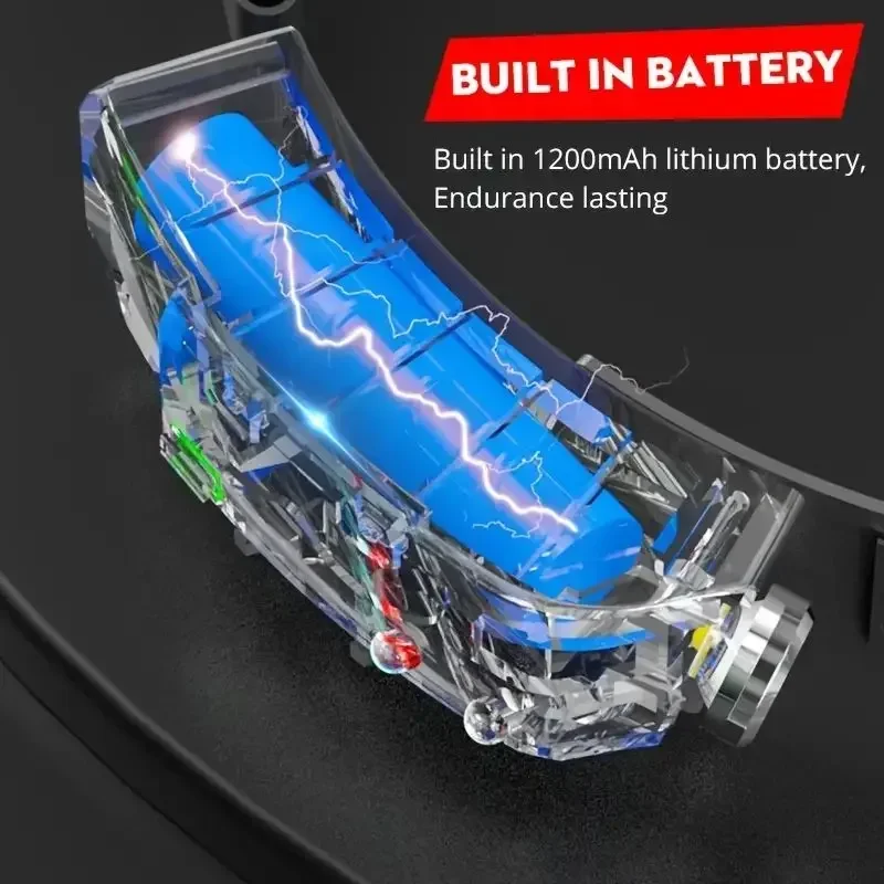 Linterna frontal LED recargable COB, luces frontales superbrillantes, 5 modos, con Sensor de movimiento para acampar al aire libre, deportes y pesca