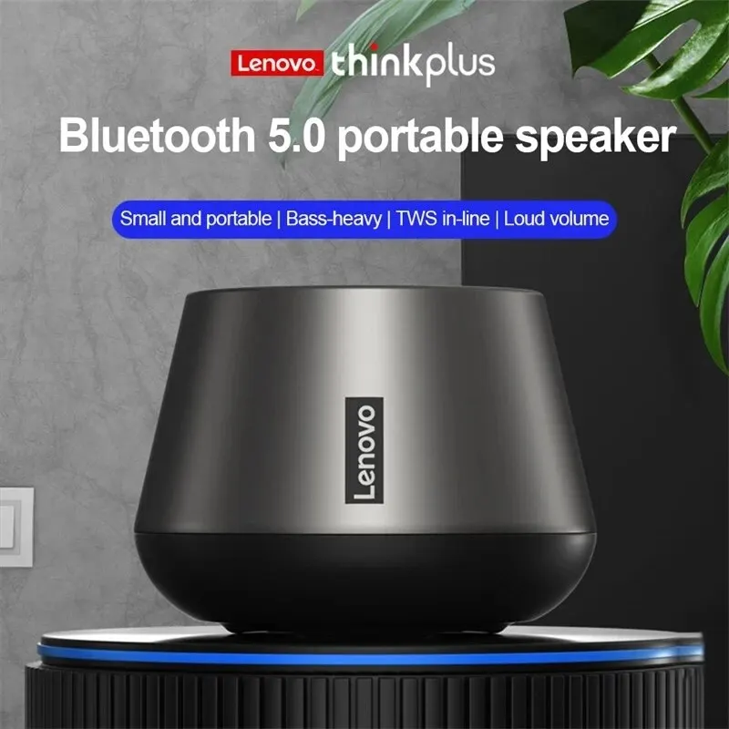 Lenovo K3pro Altavoz Bluetooth inalámbrico portátil estéreo envolvente metálico portabilidad impermeable para exteriores Original