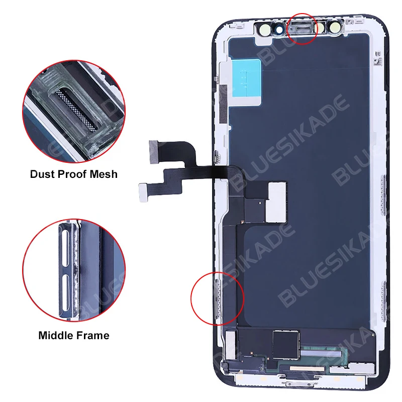 Pantalla LCD AAA + OLED para iPhone, digitalizador táctil para 11 Pro MAX, 12 Pro, 13 Pro MAX, 14, 14 PLUS, 15