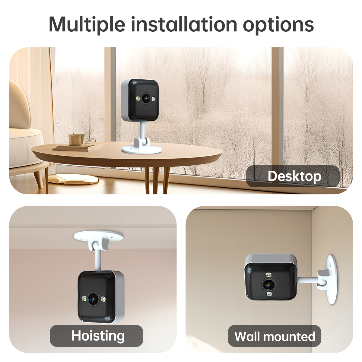 Jooan 1080P cámara IP Wifi para exteriores cámara de vigilancia CCTV Mini cámara impermeable 5 X Zoom Color noche Smart Home Monitor de bebé