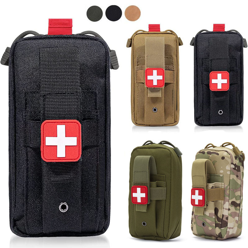 1 stücke Neue Taktische EMT Erste Hilfe Tasche Tasche Mit Tourniquet Schere Verband für Notfall IFAK Trauma Kampf