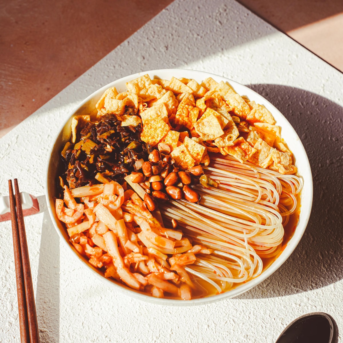 [6Packs] LUOBAWANG Luosi Rice Noodle-Perilla,12.70 oz*6Packs