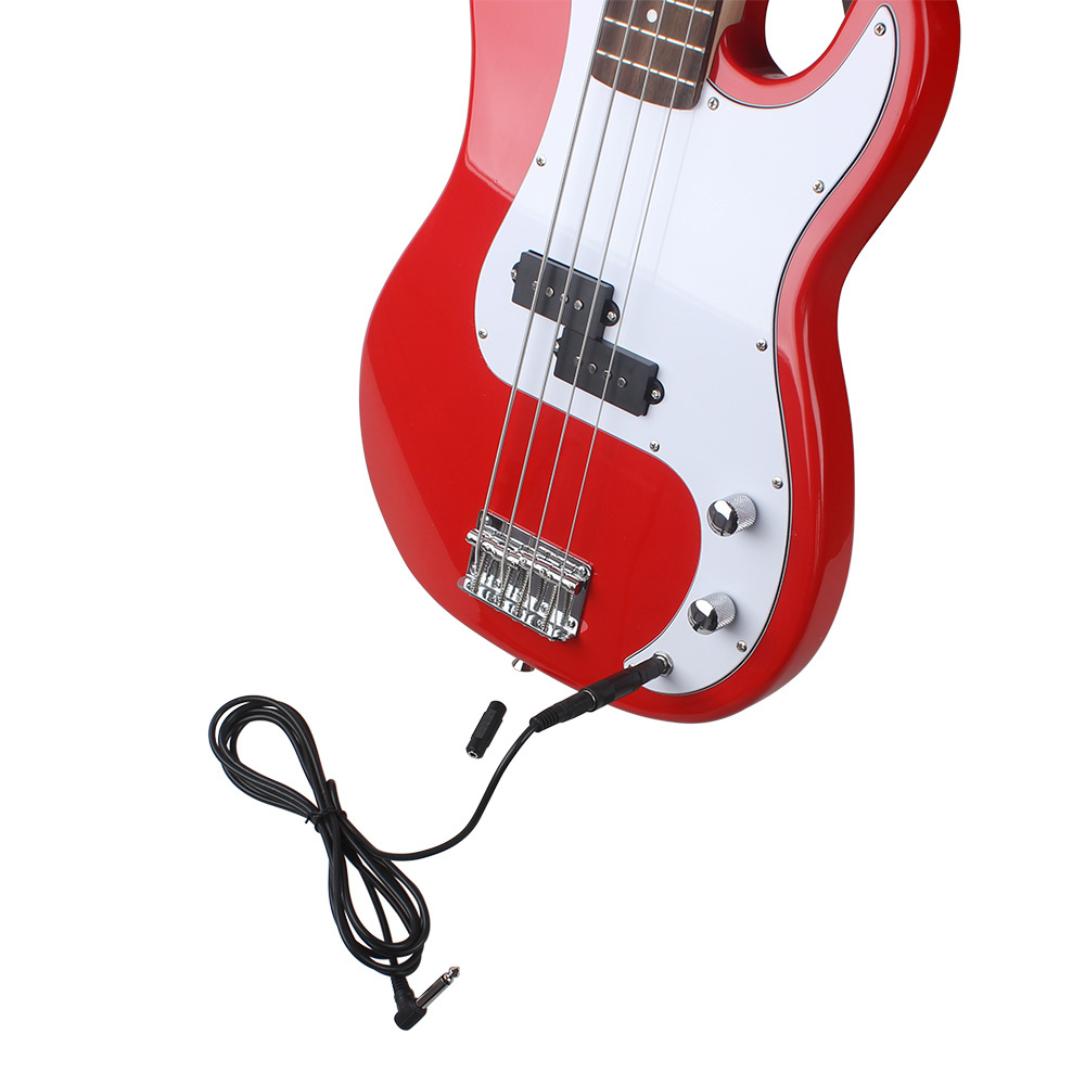 기타 케이블 일렉트릭 기타베이스 키보드용 3m 연결 케이블 악기 소음 감소 오디오 케이블 6.35 3.5mm 플러그