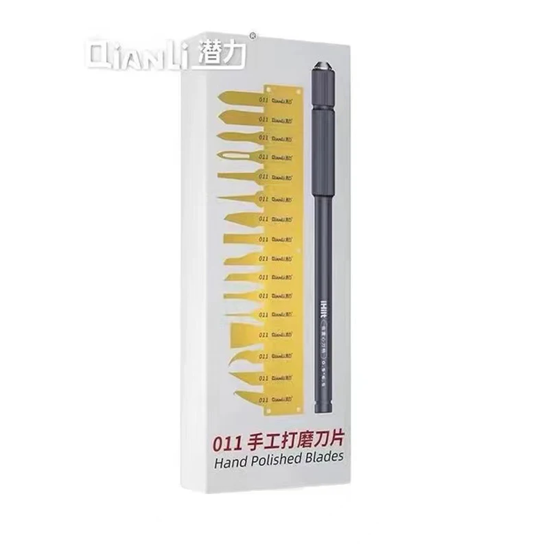 QIANLI 007 008 009 011 012 CPU IC Glue Removal Knife Handle for Mobile Phone Repair Motherboard NAND CPU Cleaning Prying Tool