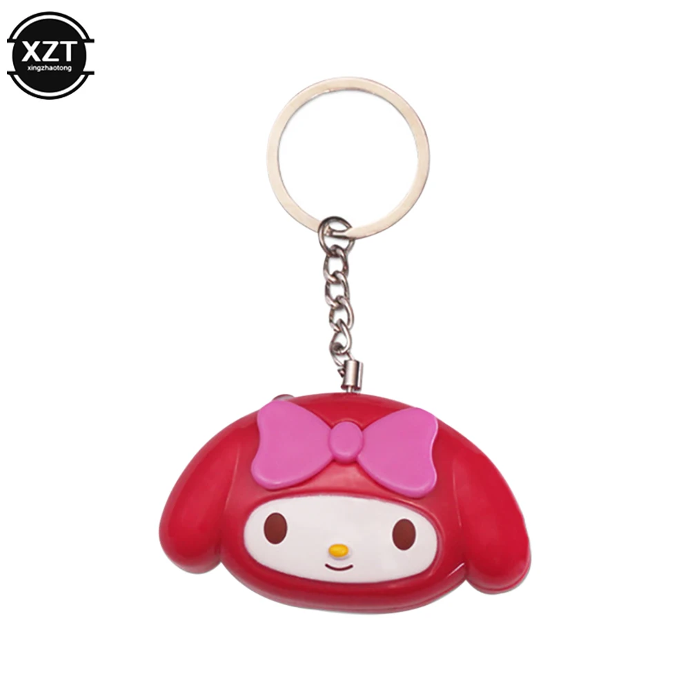 Dễ Thương Mini Tự Vệ Báo Động Keychain Siêu Lớn Cá Nhân Báo Động An Ninh Chống-Tấn Công Báo Động Khẩn Cấp Keyring Cho Phụ Nữ Trẻ Em