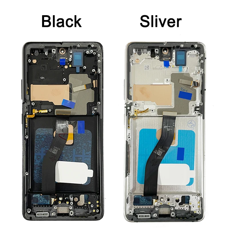 6.8" Super AMOLED For Samsung  S21 Ultra 5G G998 G998U Display Touch Screen Digitizer For Samsung S21Ultra G998B LCD