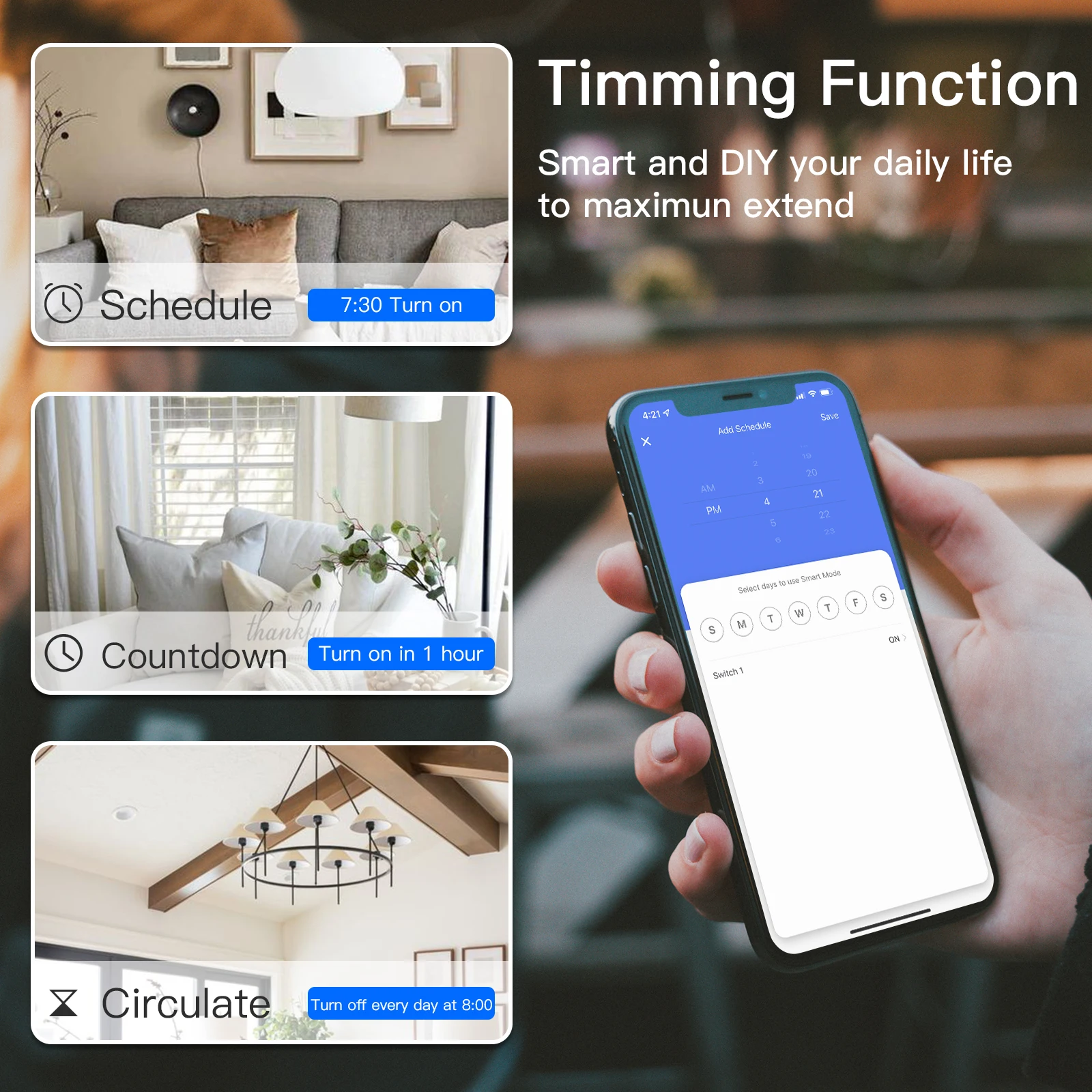 BSEED Zigbee Công Tắc Cảm Ứng 1/2/3 Băng Đảng 1Way Thông Minh Công Tắc Đèn Cảm Biến Tường Công Tắc Tuya Điều Khiển Thông Minh cuộc Sống Ứng Dụng Google Alexa