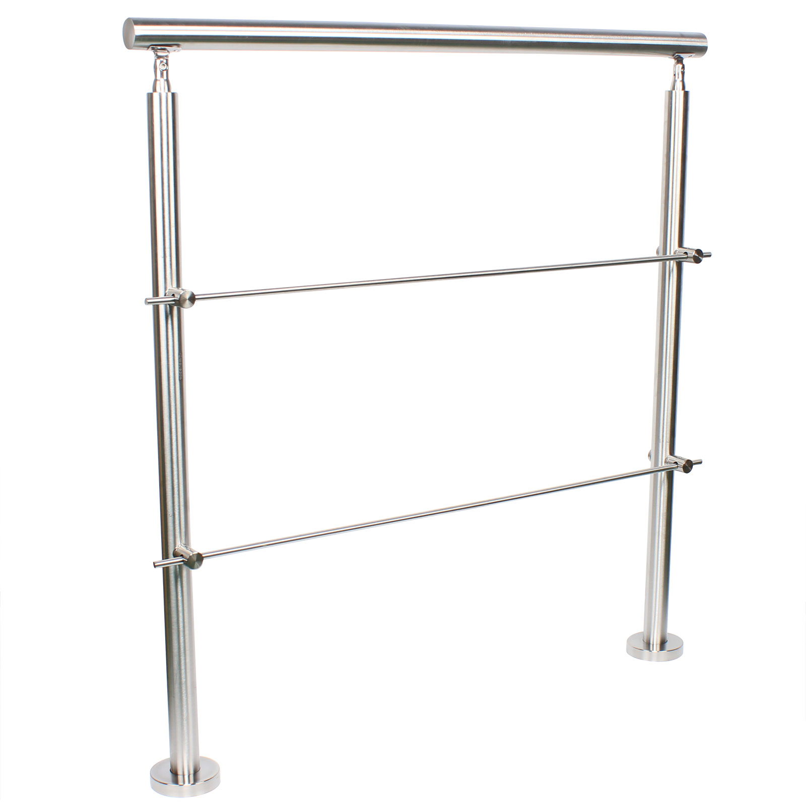 Outdoor Handrail Safety Grab Rail 2-3 Step Stair Railing Kit Stainless Steel Stair Handrail Stair Railing