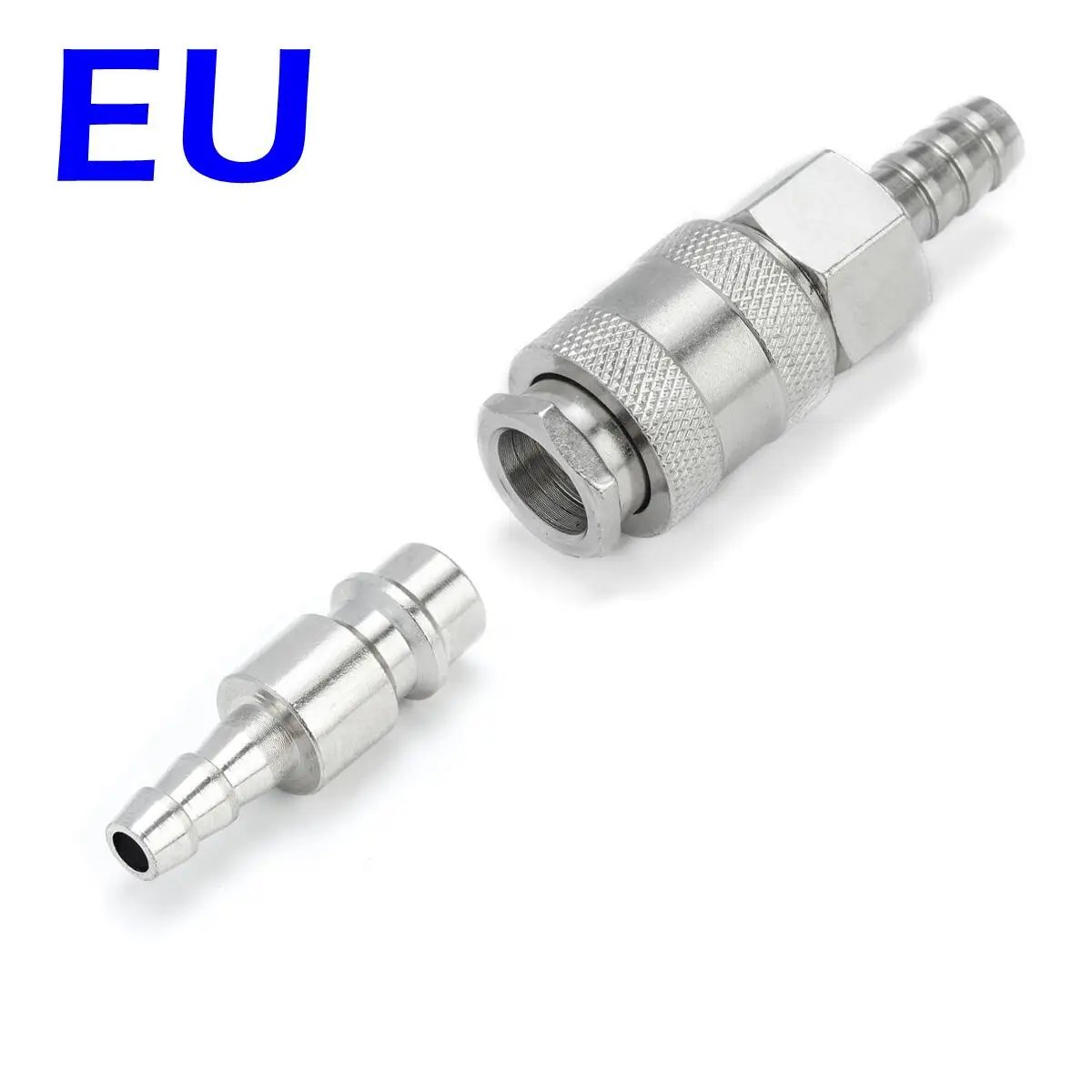 1 Juego de conector de montaje neumático europeo de la UE, acoplador rápido para manguera de compresor de aire, SH PH 6/8/10mm