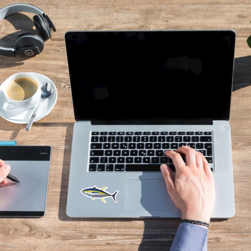 防水性の釣りステッカー,10/30/100のバッグ,オートバイのスーツケース,ラップトップ,自転車,子供のおもちゃ