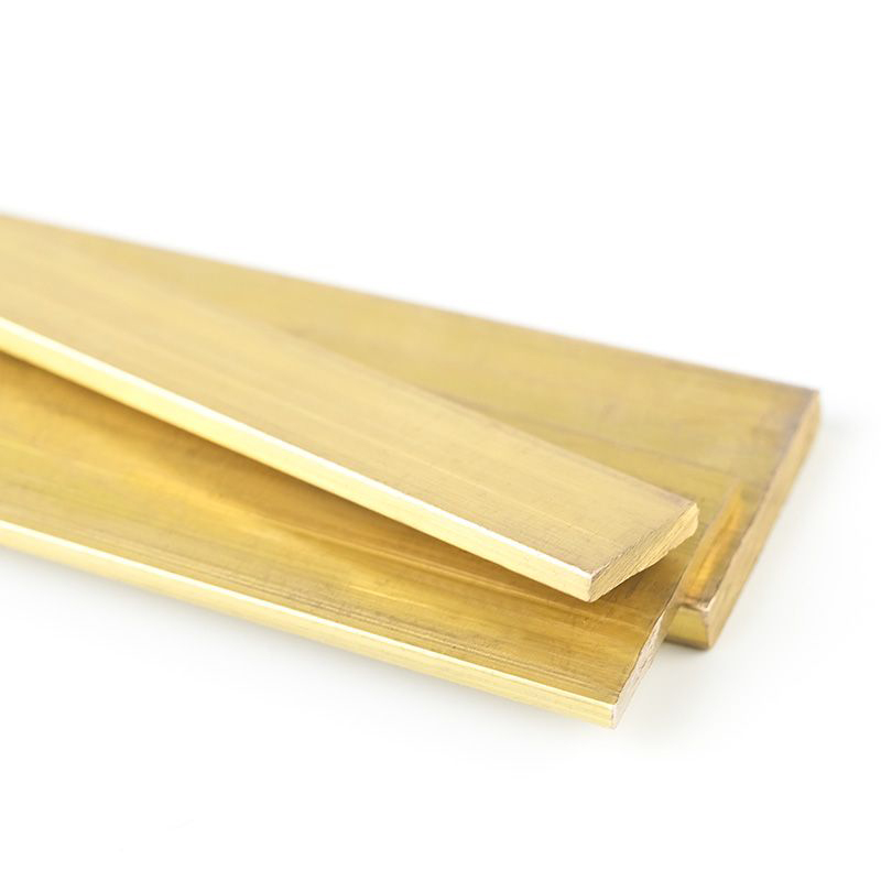 Länge 250 mm, 200 mm, H59, Messing-Flachstab-Plattenstreifen, Dicke 20 mm, 15 mm, 10 mm, 6 mm, 5 mm, 3 mm, reines Kupfer, solide Metallplattenmaterial