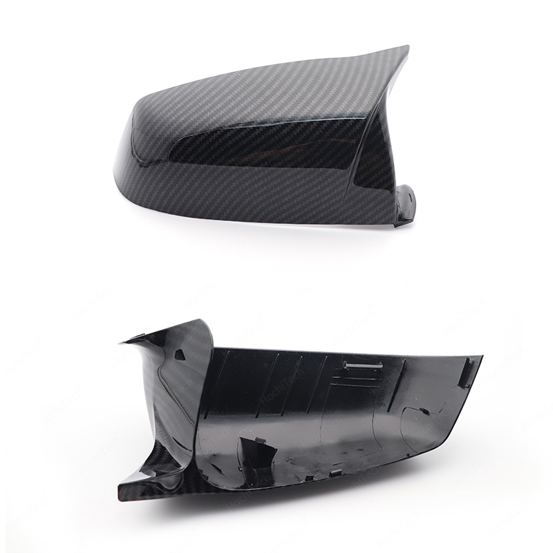 Asa lateral espelho retrovisor capa para bmw 5 6 7 séries f01 f02 f03 f04 f06 f07 f10 f11 f12 f13 carbono preto tipos de alta qualidade
