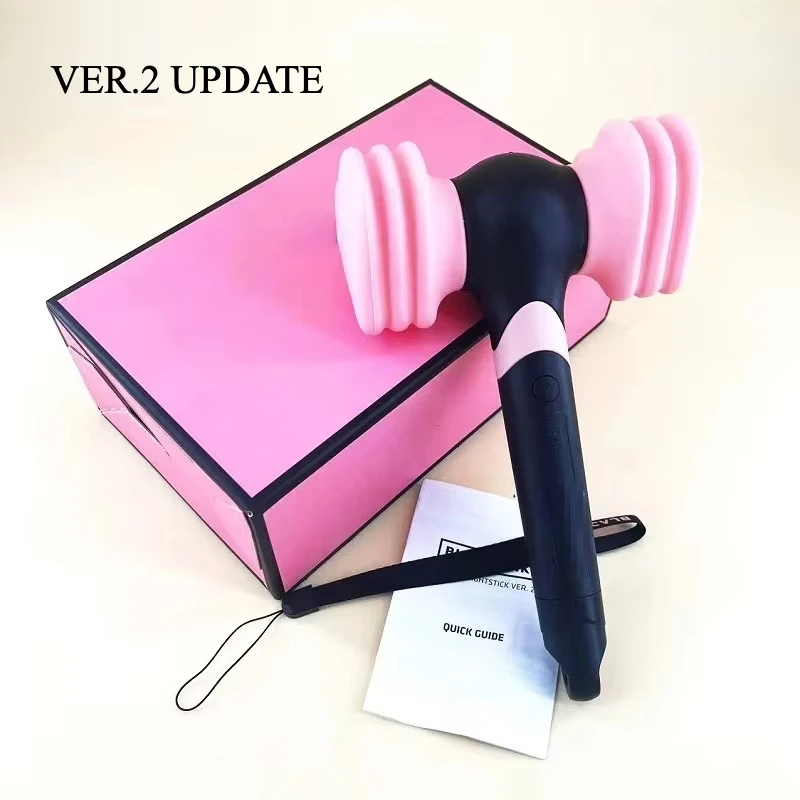 En Stock Corea Kpop Bp Lightstick Ver.2 con Bluetooth Ver.1 lámpara de palo de luz lámpara de concierto Hiphop fiesta Flash juguetes fluorescentes