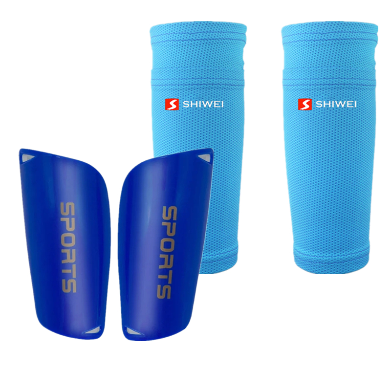 ชุดฟุตบอล Shin Guard Pads แขนเด็กชาย Unisex การฝึกอบรมป้องกันฟุตบอลอุปกรณ์เสริม Futbol accesorios