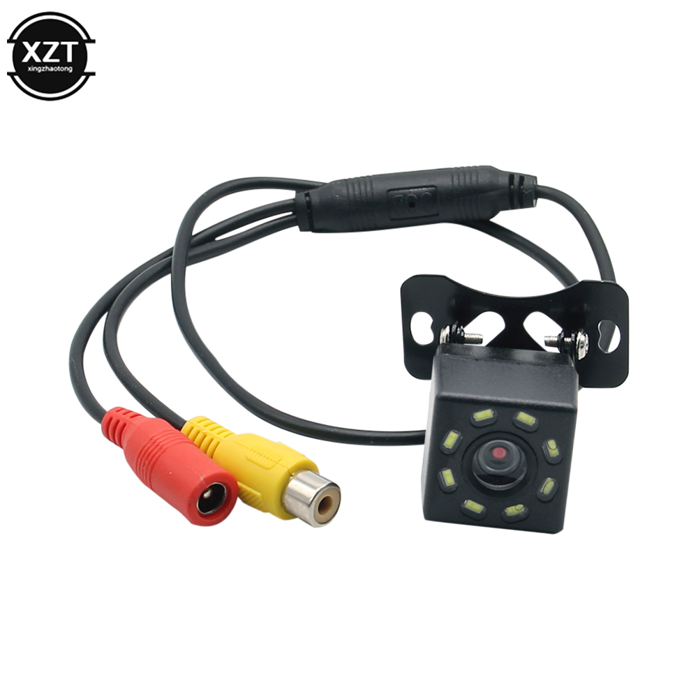 Mới Góc Rộng HD Camera Chiếu Hậu Ô Tô Phía Sau Video Xe Máy Ảnh Hỗ Camera 12 LED Nhìn Đêm Bãi Đỗ Xe camera