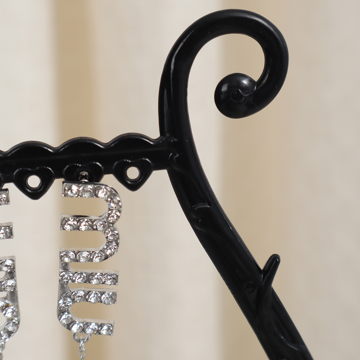 1Pc-Creatieve Wijn Beker Ketting Sieraden Display Plank