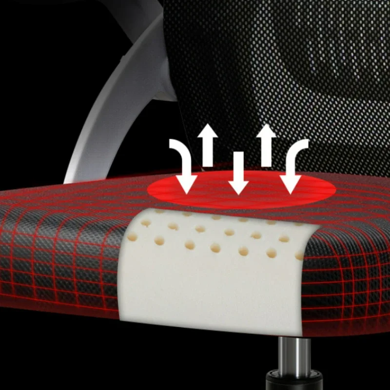 Ghế Văn Phòng Có Bánh Xe Ghế Game Thủ Nhân Viên Tựa Lưng Ergonomic Ghế Nâng Chân Xoay Cao Gối Tựa Đầu Công Sở