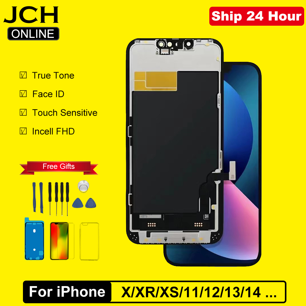 LCD Display For iPhone X Touch Digitizer Assembly Screen Replacement For iPhone XR XS 11 INCELL FHD