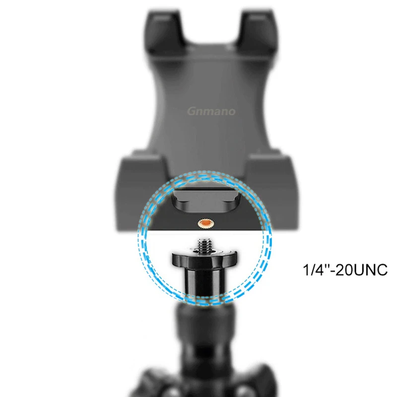 Gnmano Universal 4-13 Inch Tablet Stand Mount Bracket Gym Treadmill Bike Handlebar Clip Sports Adjustable Holder for IPad Pro