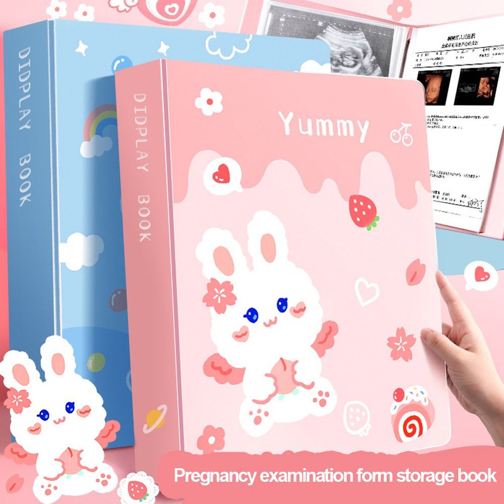 Transparente Tasche Archive Tasche wasserdichte Kunststoff A4 Datei Aufbewahrung tasche Cartoon große Kapazität Datei Ordner Archive