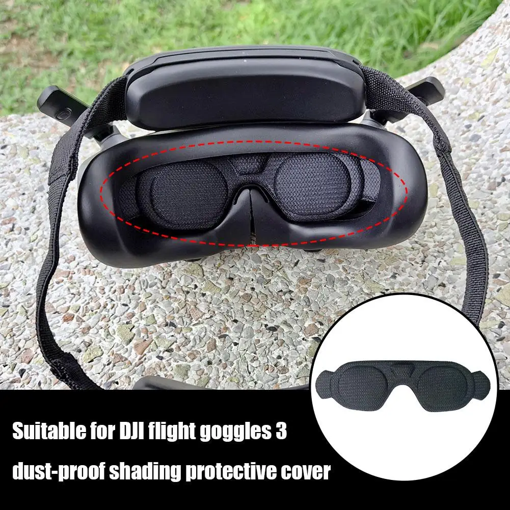 Suitable for dji AVATA 2 GOGGLES 3 Lens Protection Cover For GOGGLES 2 Eyeglasses Dust Shading Pad ﻿